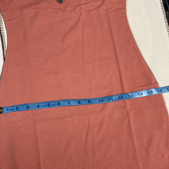 NWT WILD FABLE Strappy V-neck Rose Color Sleeveless Bodycon Dress Size Medium - Picture 11 of 12